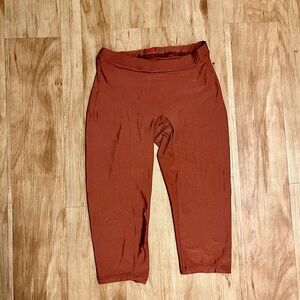 Men’s Yumiko burnt orange knee length tights size medium